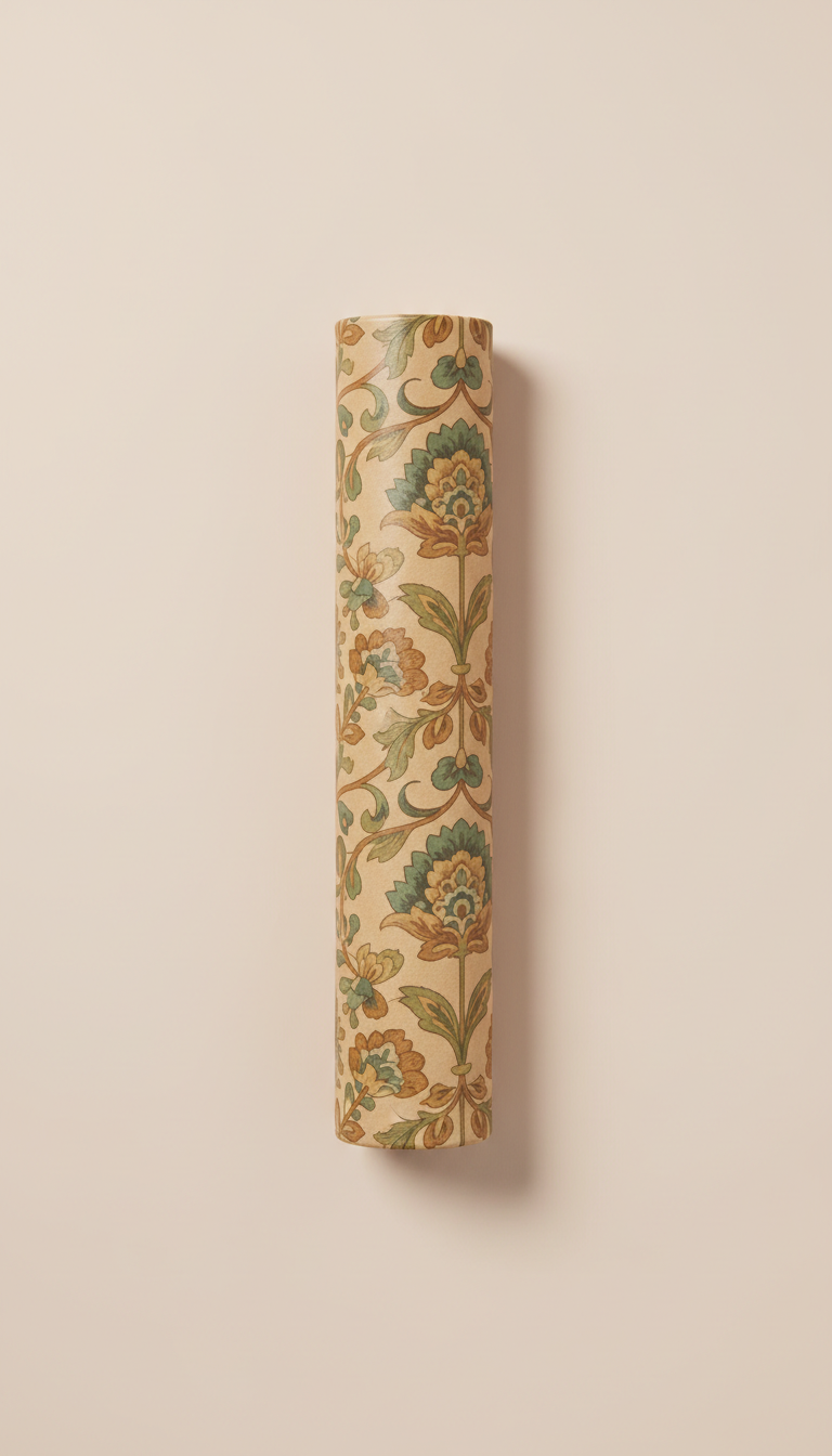 Floral Motif Shelf Liner in Branded Tube